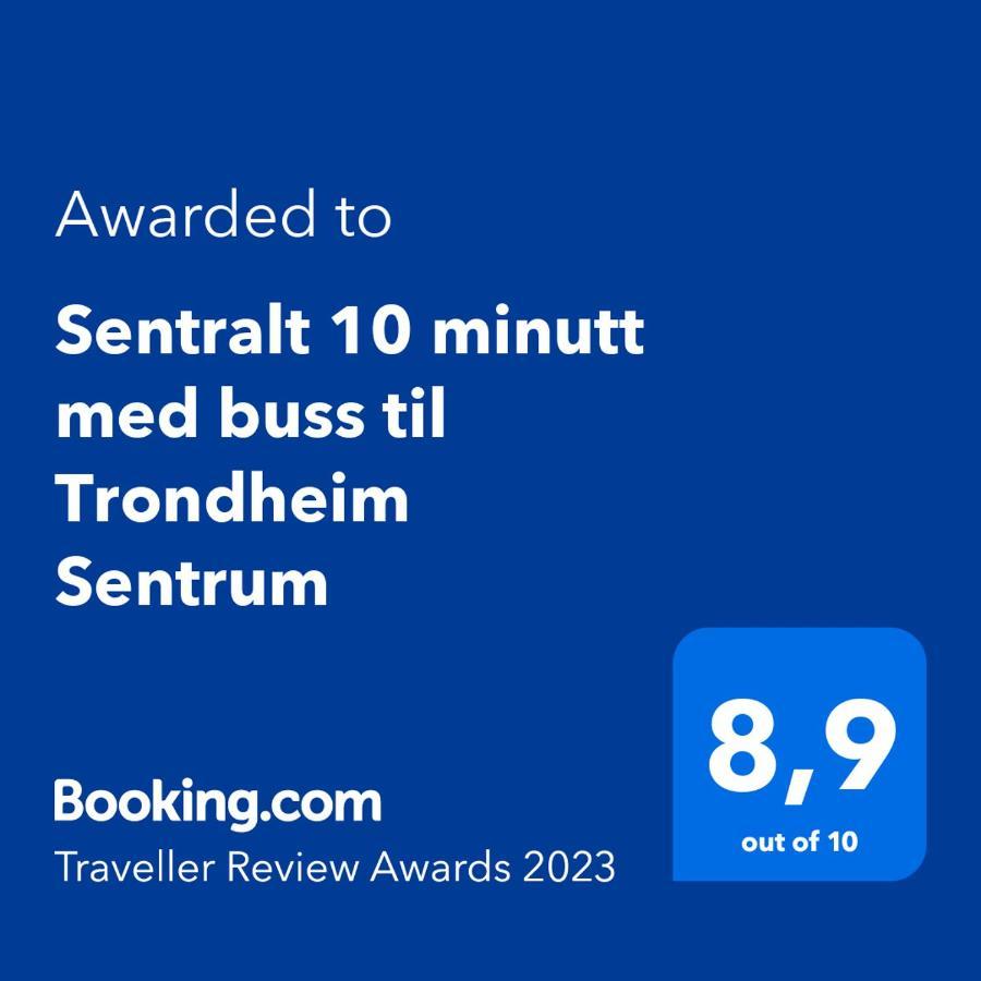 Sentralt 10 Minutt Med Buss Til Trondheim Sentrum Exteriör bild