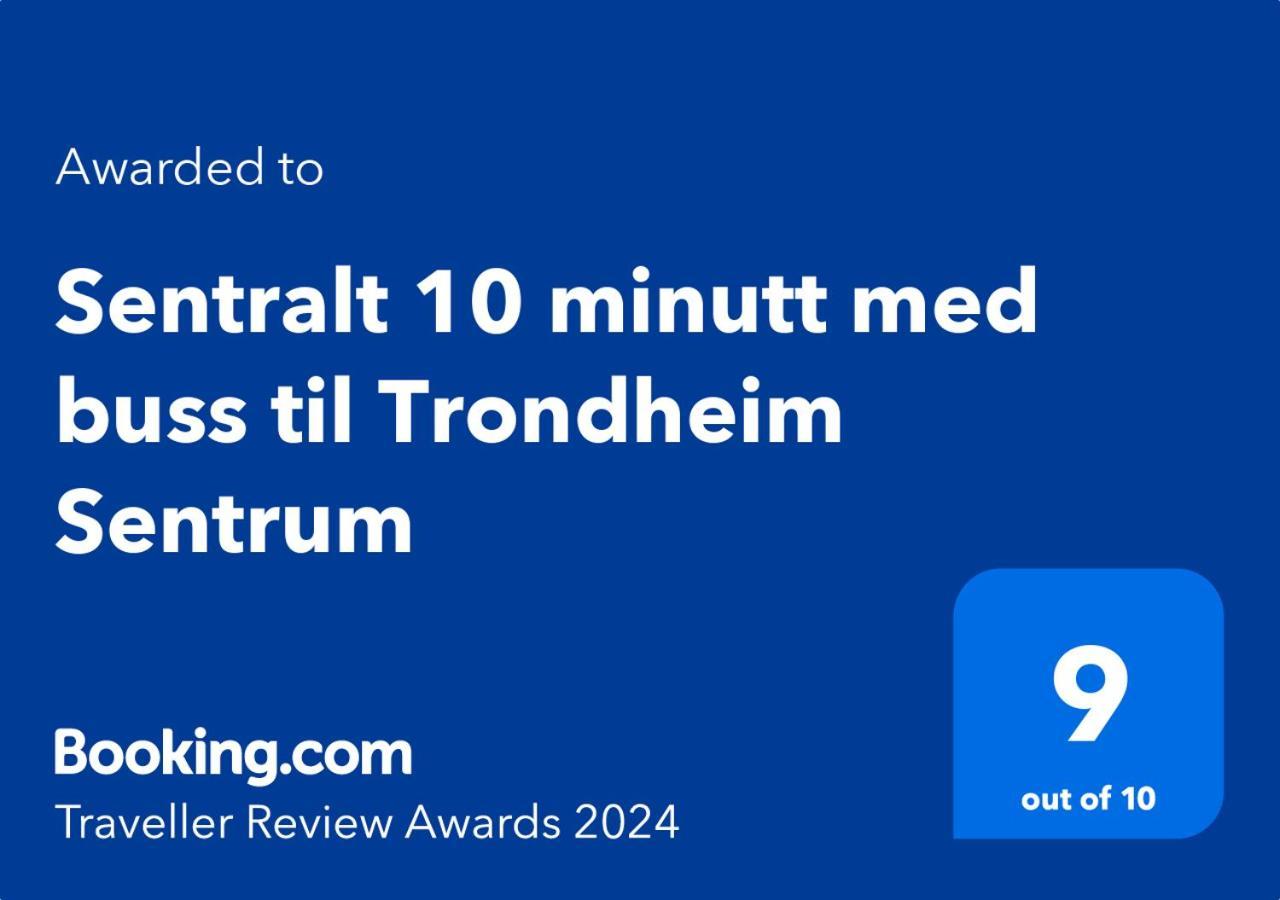 Sentralt 10 Minutt Med Buss Til Trondheim Sentrum Exteriör bild