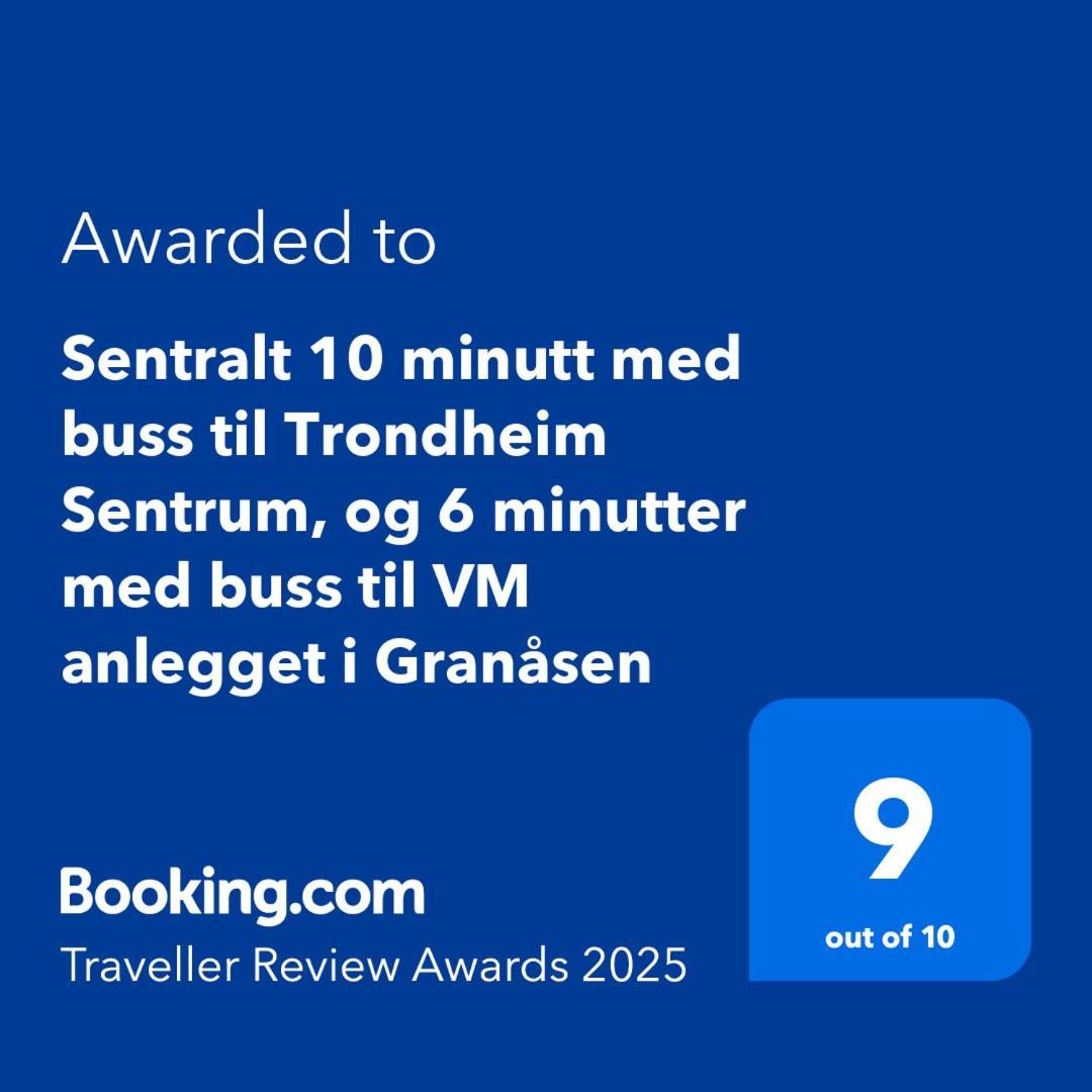 Sentralt 10 Minutt Med Buss Til Trondheim Sentrum Exteriör bild